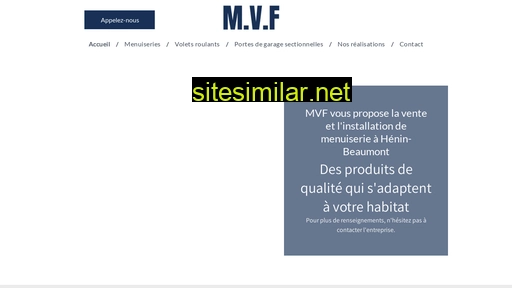 menuiserie-mvf.fr alternative sites