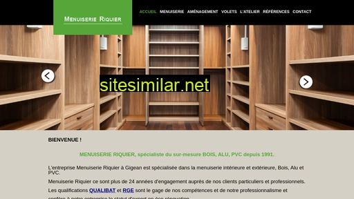 menuiserie-riquier.fr alternative sites