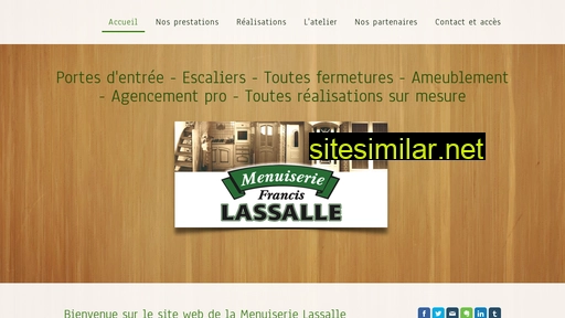menuiserielassalle.fr alternative sites