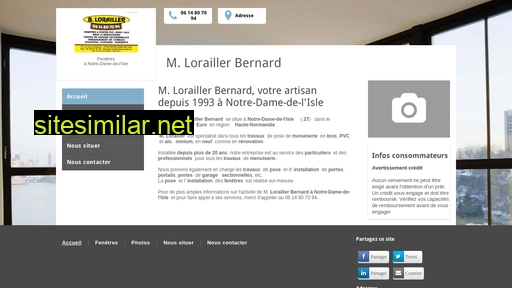 menuiseries-lorailler-eure.fr alternative sites