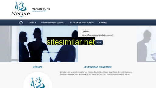 menon-lattes.notaires.fr alternative sites