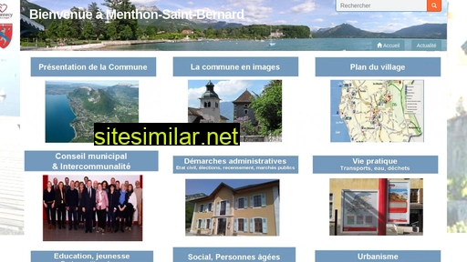 menthon-saint-bernard.fr alternative sites