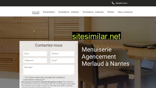 menuiserie-agencement-merlaud.fr alternative sites
