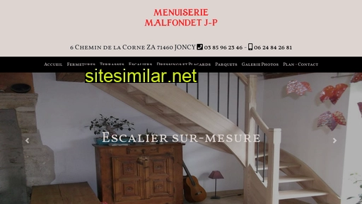 menuiserie-malfondet.fr alternative sites