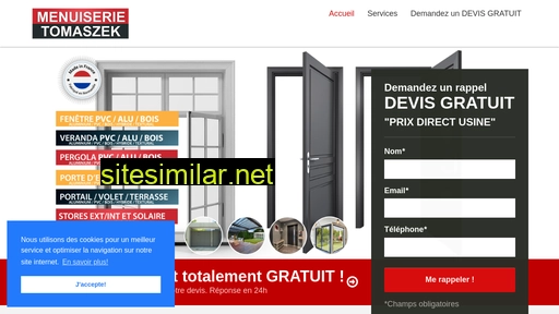 menuiserie-tomaszek.fr alternative sites