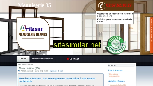 menuiserie35rennes.fr alternative sites
