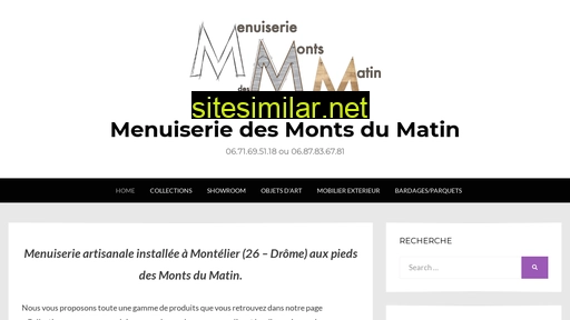 menuiseriedesmontsdumatin.fr alternative sites