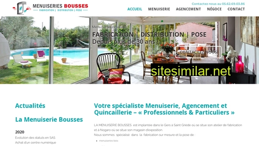 menuiseries-bousses.fr alternative sites