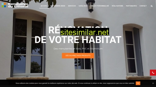 menuiseriesdulittoral.fr alternative sites