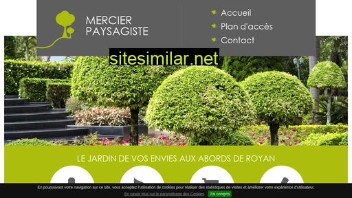 mercier-paysagiste.fr alternative sites