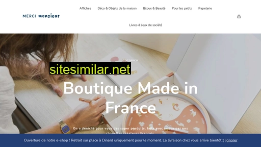 mercimonsieur.fr alternative sites
