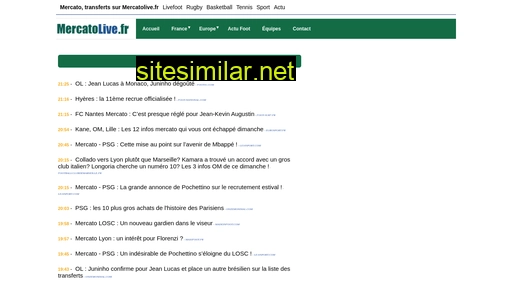 mercatolive.fr alternative sites