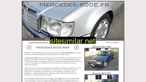 mercedes-500e.fr alternative sites