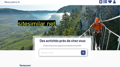 mesloisirs.fr alternative sites