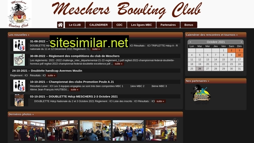 meschers-bowling-club.fr alternative sites