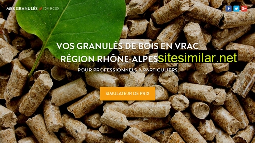 mesgranulesdebois.fr alternative sites
