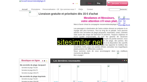 messerviettesdeplage.fr alternative sites