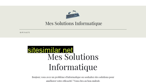 mes-solutions-informatiques.fr alternative sites