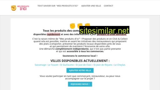 mesproduitsdici.fr alternative sites