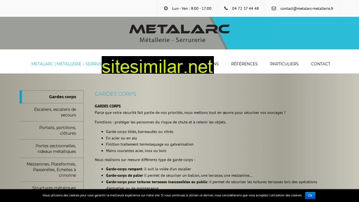 metalarc-metallerie.fr alternative sites