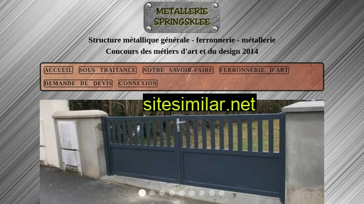 metallerie-springsklee.fr alternative sites