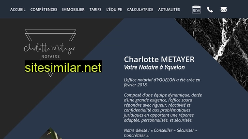 metayer.notaires.fr alternative sites