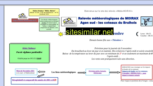 meteo-moirax.fr alternative sites