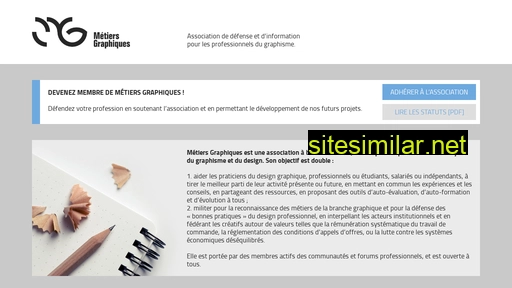 metiers-graphiques.fr alternative sites