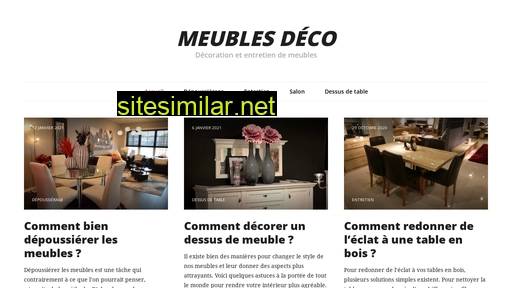 meublesdeco.fr alternative sites