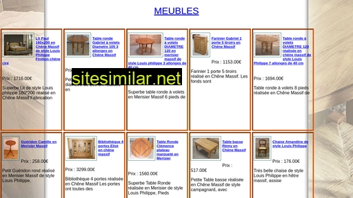 meubles-bois-massif.fr alternative sites