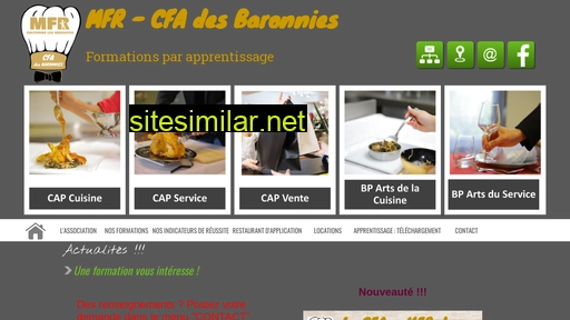 mfr-desbaronnies.fr alternative sites