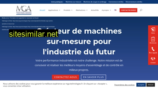 mga-technologies.fr alternative sites