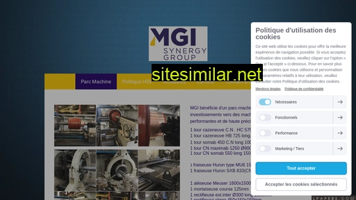 mgindustrielle.fr alternative sites