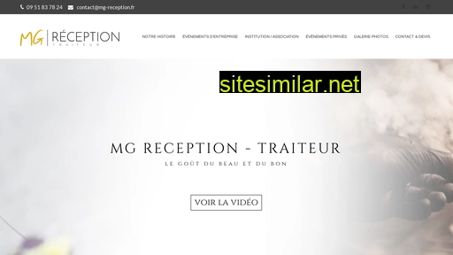mg-reception.fr alternative sites