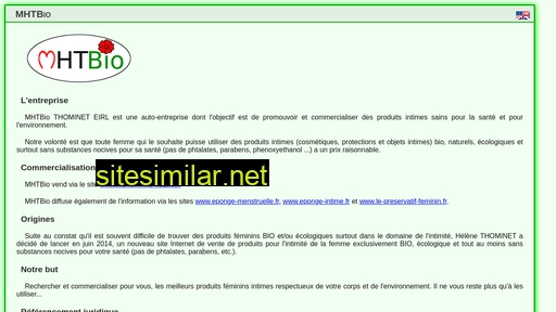 mhtbio.fr alternative sites