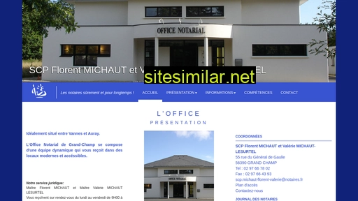 michaut-lesurtel-grandchamp.notaires.fr alternative sites
