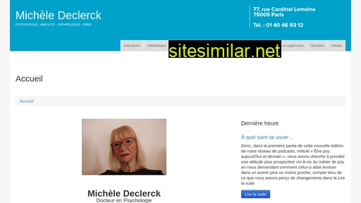 micheledeclerck.fr alternative sites