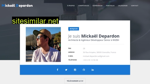 mickael-depardon.fr alternative sites