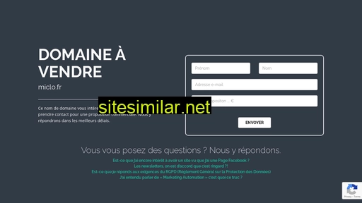 miclo.fr alternative sites