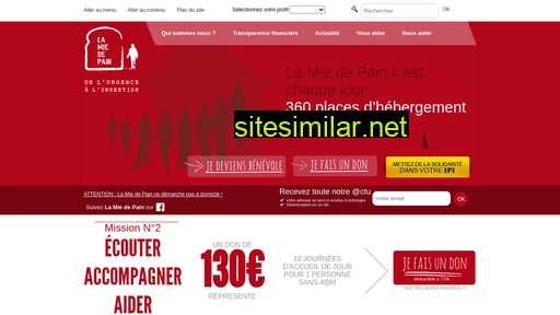 miedepain.asso.fr alternative sites