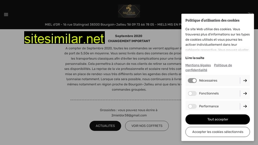 mieldor.fr alternative sites