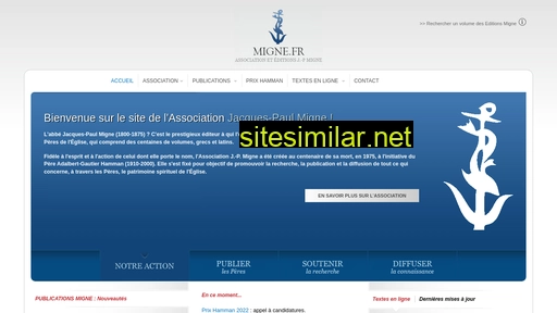 migne.fr alternative sites