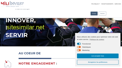 mili-invest.fr alternative sites