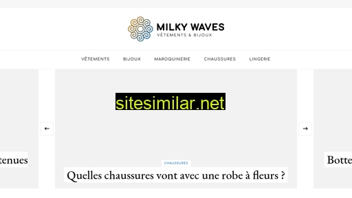 milky-waves.fr alternative sites