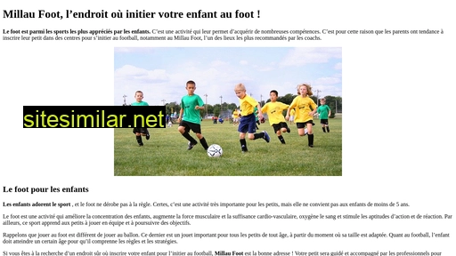millaufoot.fr alternative sites