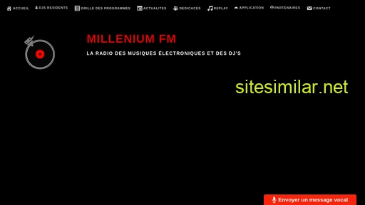 milleniumfm.fr alternative sites