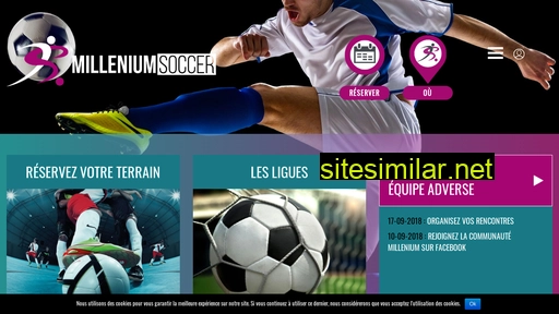 milleniumsoccer.fr alternative sites