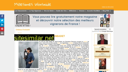 millesimesworldwide.fr alternative sites