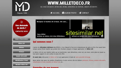 milletdeco.fr alternative sites