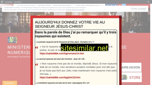 ministeredelareconciliation.fr alternative sites